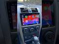 Toyota Corolla 2009 2013 Apple CarPlay Android Auto Installed Asmr Toyotacorolla Carmodification
