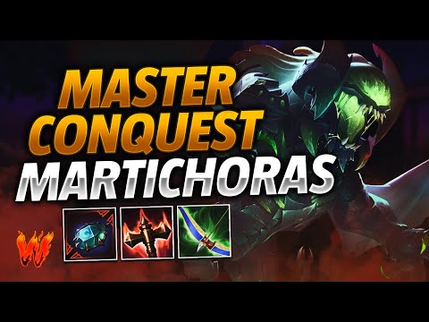 MARTICHORAS, WASN'T THIS BROKEN? - Warchi - Smite Master Conquest