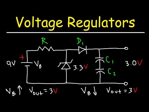 How To Make a Voltage Regulator Circuit Using Zener Diodes & SuperCapacitors