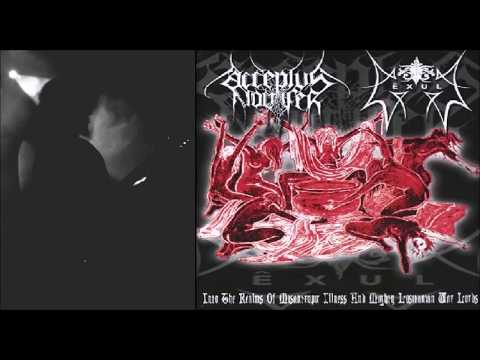 Acceptus Noctifer [POR] [Raw Black] 2003 - The RealmsOfMisantropicIlnesAndMightLusitanianWar(Split)