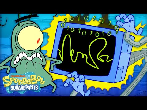 每次凱倫出現故障或斷裂時？| 海綿寶寶 (Every Time Karen Malfunctions or Breaks ? | SpongeBob)