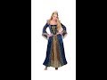 Middelalder Dronning kostume video
