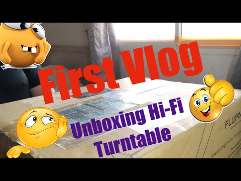 FLUANCE RT82 Turntable | Unboxing my first Hi-Fi Turntable | PAPA G & FAMILY