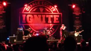 IGNITE "This Is A War" & "Let it Burn", Utrecht Persistence Tour 2016