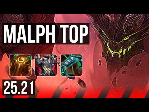 MALPHITE vs JAX (TOP) | Legendary | KR Master | 25.21