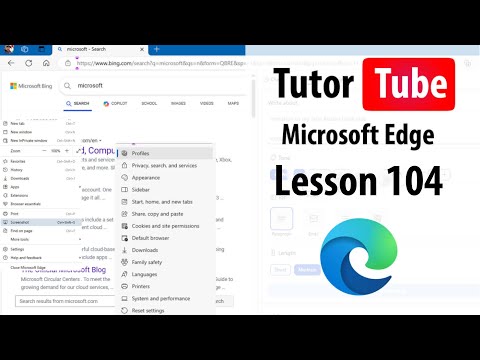 Microsoft Edge Lesson 1 Exploring the Interface
