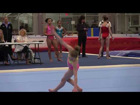 Lily Lippeatt - Floor - 2018 Pacific Rim Championships Verification
