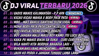 Download lagu DJ TIKTOK TERBARU 2026🎵DJ GADIS MANIS KALIMANTAN🎵DJ KICAU KICAU MANIA X BODY PATA PATA || FULL ALBUM mp3