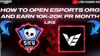 Start a BGMI Esports Org — Step-by-Step Guide & Transcript