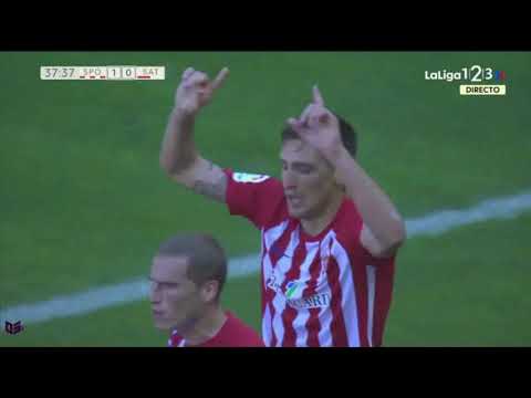 Scepovic [1-0] - Jª8: Real Sporting - Sevilla Atlético (esRadio Asturias)