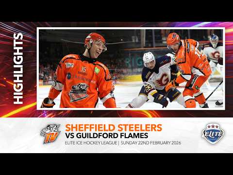 Sheffield Steelers v Guildford Flames - Elite League - 22nd February 2026
