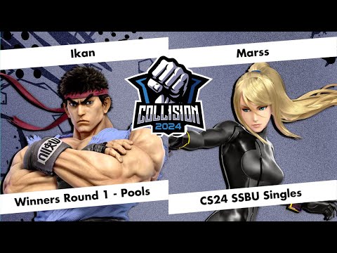 Collision 2024 - Ikan (Ryu) VS Marss (Zero Suit Samus) - Ultimate Singles Pools - Winners Round 1
