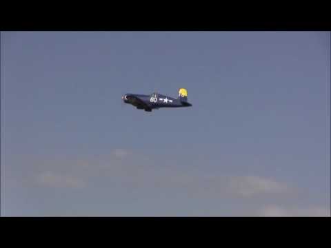 TopFlite Giant Scale F4U Corsair ARF maiden　Saito FG-60R3