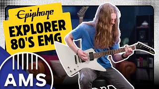 Video thumbnail for Epiphone Explorer 80s | Classic Design Dressed Up to Shred by American Musical Supply
