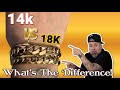 18 Inch 14 Karat Gold Necklace