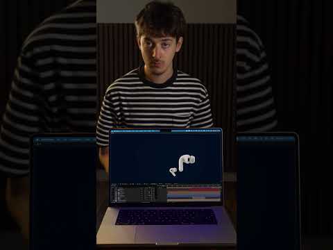 Making an Interactive Edit for my AirPods! (no AI) #motiongraphics #vfx #apple