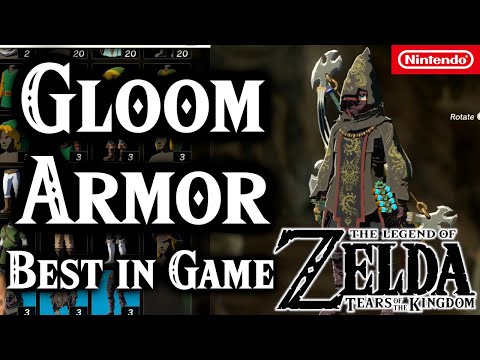 Depths Armor | BEST ARMOR IN GAME | GLOOM RESISTANCE | Bargainer Statue | Zelda Tears of the Kingdom