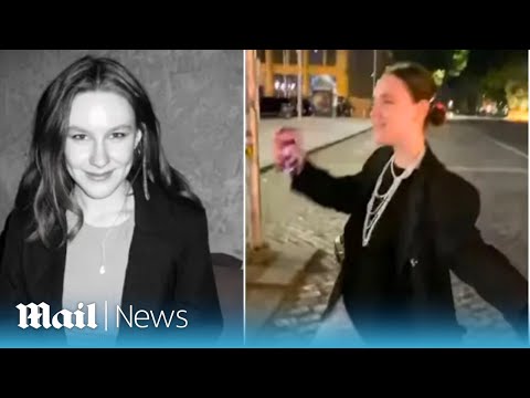 Russian influencer trips over a wall and falls to her death while her friend films her