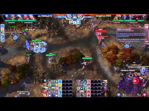 Team Alternate vs Gryphus EVO, ESL Go4Heroes #17