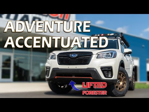 Lifted Subaru Forester, Loaded with Method Wheels & Falken Tires!