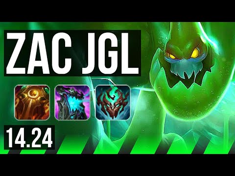 ZAC vs GRAGAS (JGL) | 1000+ games, 3/4/17 | KR Diamond | 14.24