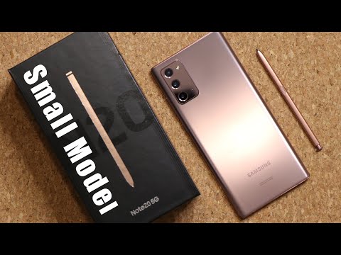 Samsung Galaxy Note 20 5G - Unboxing and Impressions (Small Version)