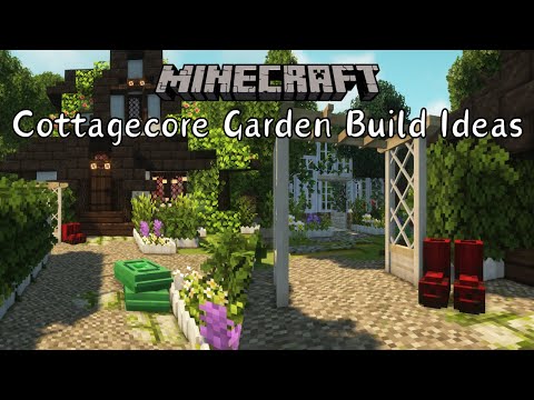 Unbelievable Cottagecore Garden in Minecraft