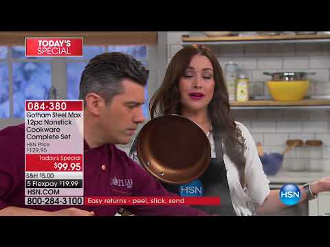 HSN | Gotham Steel Cookware Premiere 12.29.2017 - 06 AM