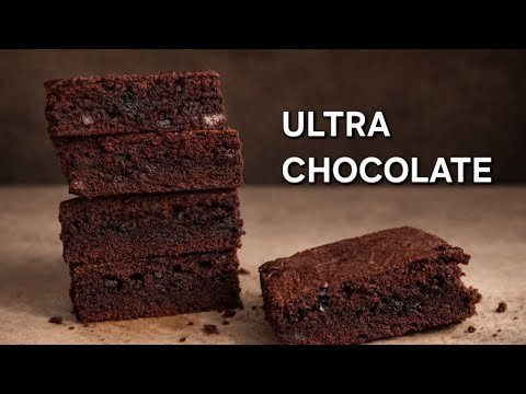 Ultra Chocolate Brownies | Deep Chocolate Flavor