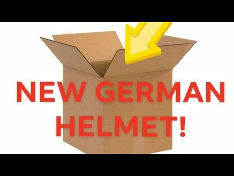NEW WWII German Helmet unboxing & unexpected suprise