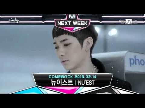 130207 Rainbow Nu'est Two X comeback nextweek