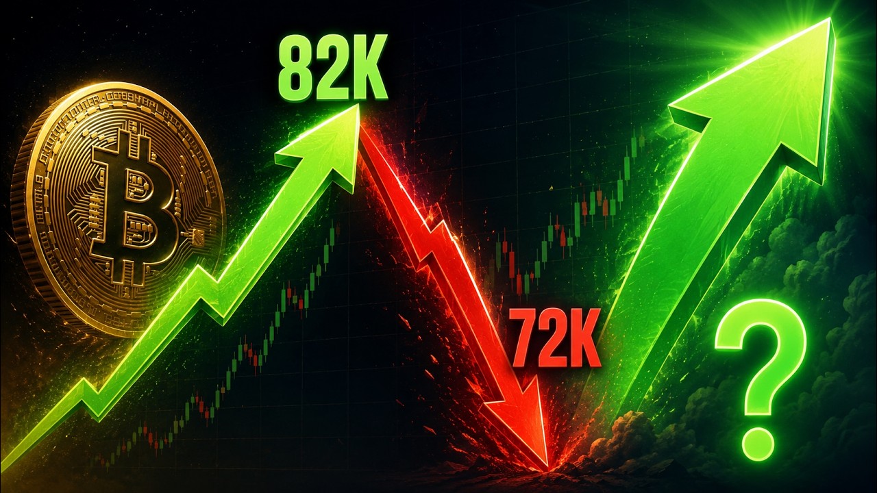 Биткоин к $82K, а Потом $72K? Вот Что Будет ДАЛЬШЕ