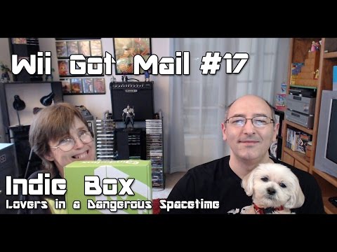 Wii Got Mail #17 "Lovers in a Dangerous Spacetime" Indie Box Unboxing