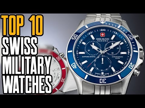 Top 10 Best Swiss Military Watches for Men [2019]