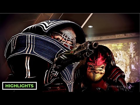 Leaving Sur'Kesh With Eve, The Female Krogan - Mass Effect 3 LE Highlights
