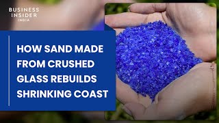 How Sand Made From Crushed Glass Rebuilds Louisiana’s Shrinking Coast