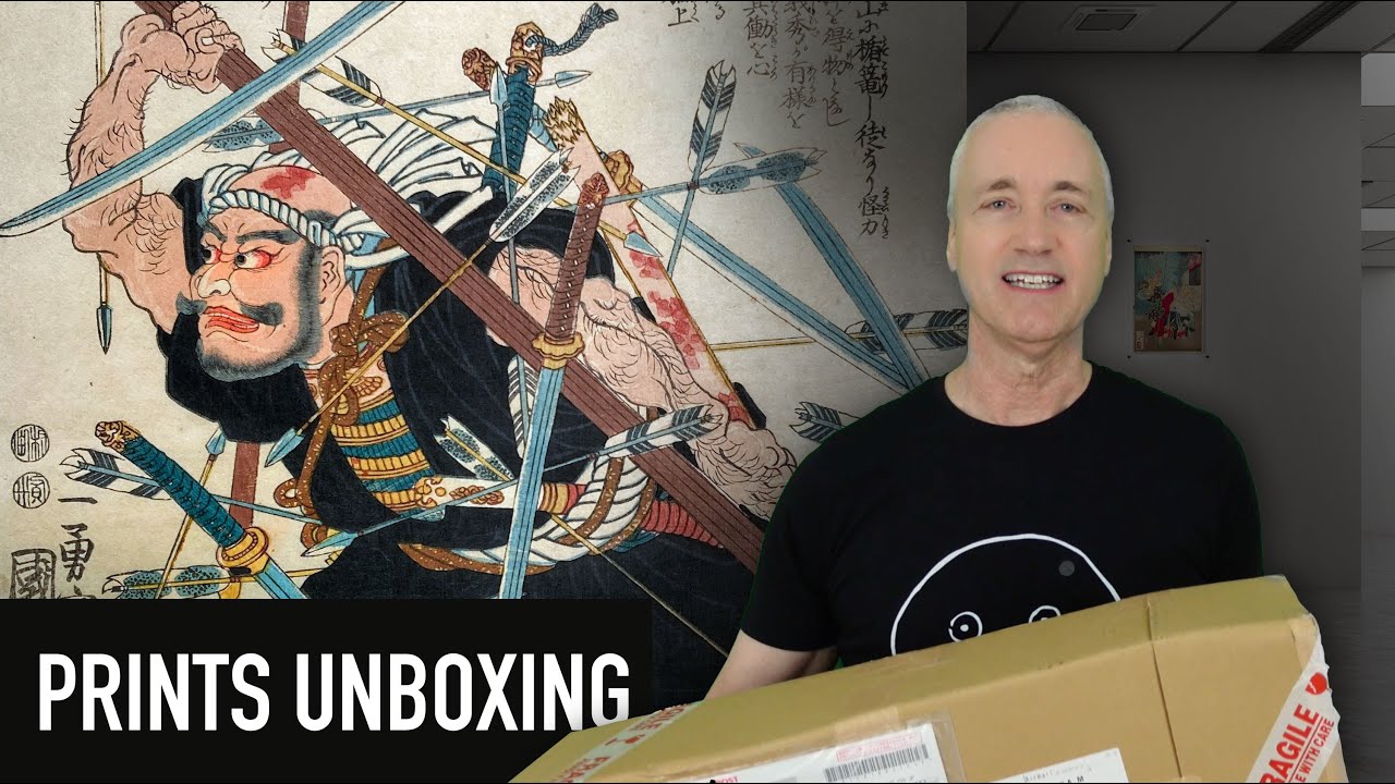 Japanese Woodblock Prints Unboxing
