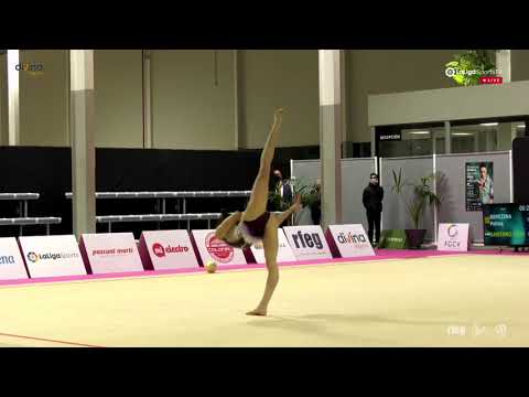 Polina Berezina, pelota. Campeonato de España 2020