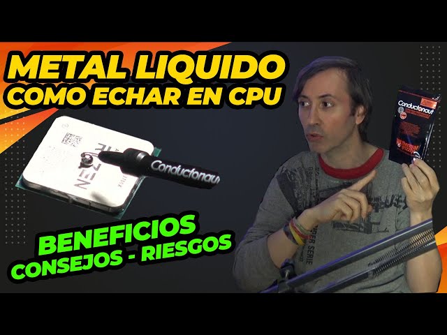 Vídeo relacionado con Thermal Grizzly - Conductonaut Extreme - 1 gramo - Pasta térmica de Metal líquido de Ultra Alto Rendimiento - para máxima conductividad térmica en el overclocking de CPU/GPU