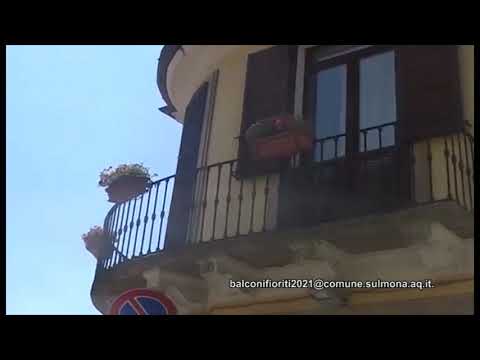 SULMONA CITTA' IN FIORE, VIA ALLA SFIDA TRA BALCONI E DEHORS