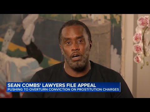 Sean Combs seeks immediate release from prison in appeals argument