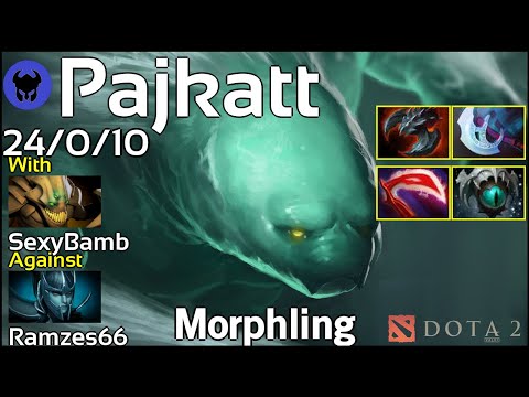 Pajkatt plays Morphling!!! Dota 2 7.20