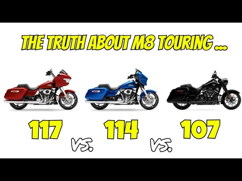 What Is Harley’s Best M8 Touring Bike? 107 vs 114 vs 117 Breakdown!
