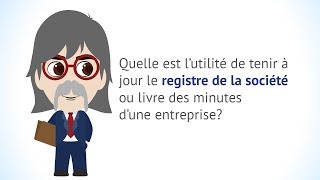 Pourquoi tenir à jour le registre de la société d'une entreprise?