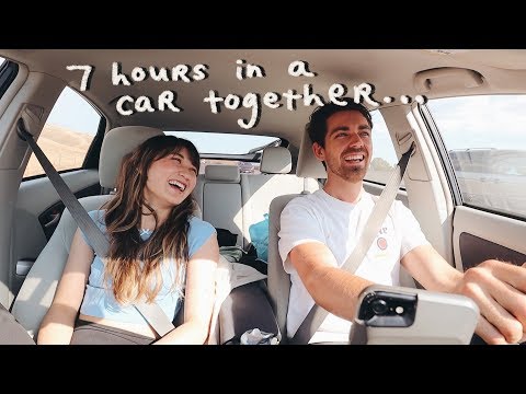 私たちの初めてのドライブ旅行... (our first road trip together...)