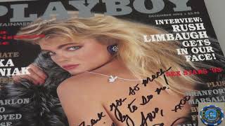 Erika Eleniak Autographed Playboy Magazine from December 1993