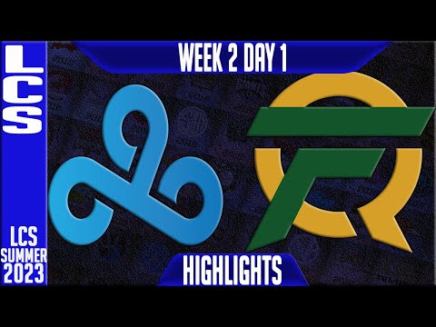 C9 vs FLY Highlights | LCS Summer 2023 W2D1 | Cloud9 vs FlyQuest