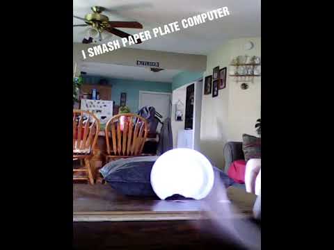 Smashing Paper Plate Computer