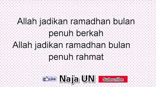 Download lagu Marhaban Ya Ramadhan lirik || 🍀Marhaban ya syahro romadhon HADDAD ALWI ft ANTI🍀 mp3