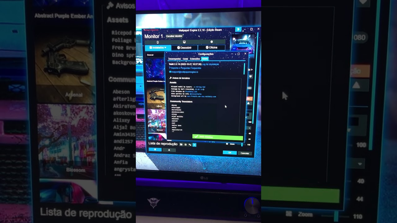 Truque do Wallpaper Engine que você não conhecia!!!!#tech #tecnologia #ti #pcgamer #dicasdepc